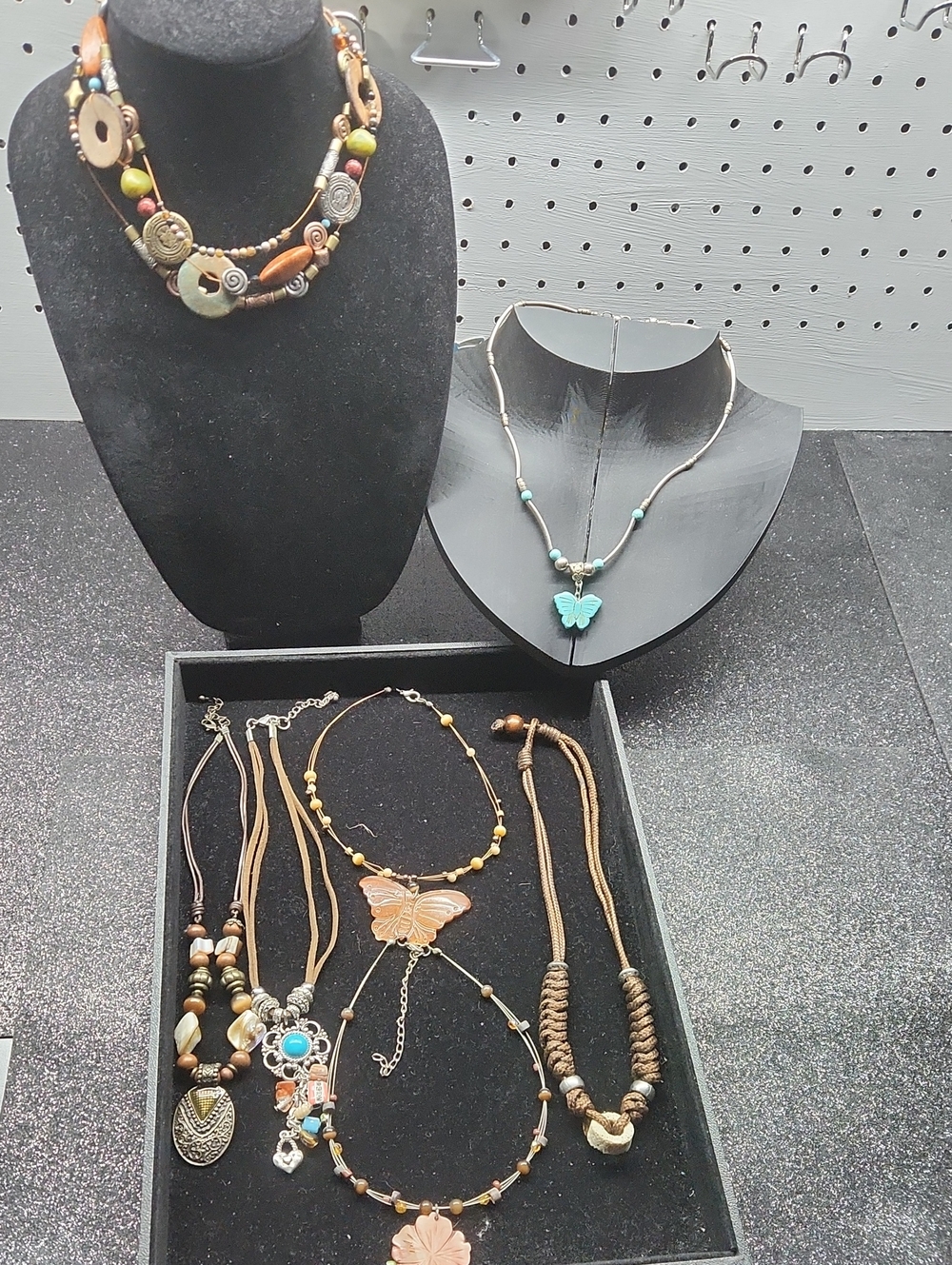 Boho Multi-Style Women's Necklace Bundle